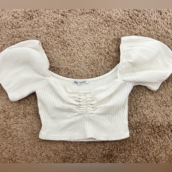 White Zara Blouse - Picture 1 of 1